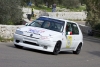 Silvestro De Mola su Peugeot 106 (foto Giuseppe Carrone)